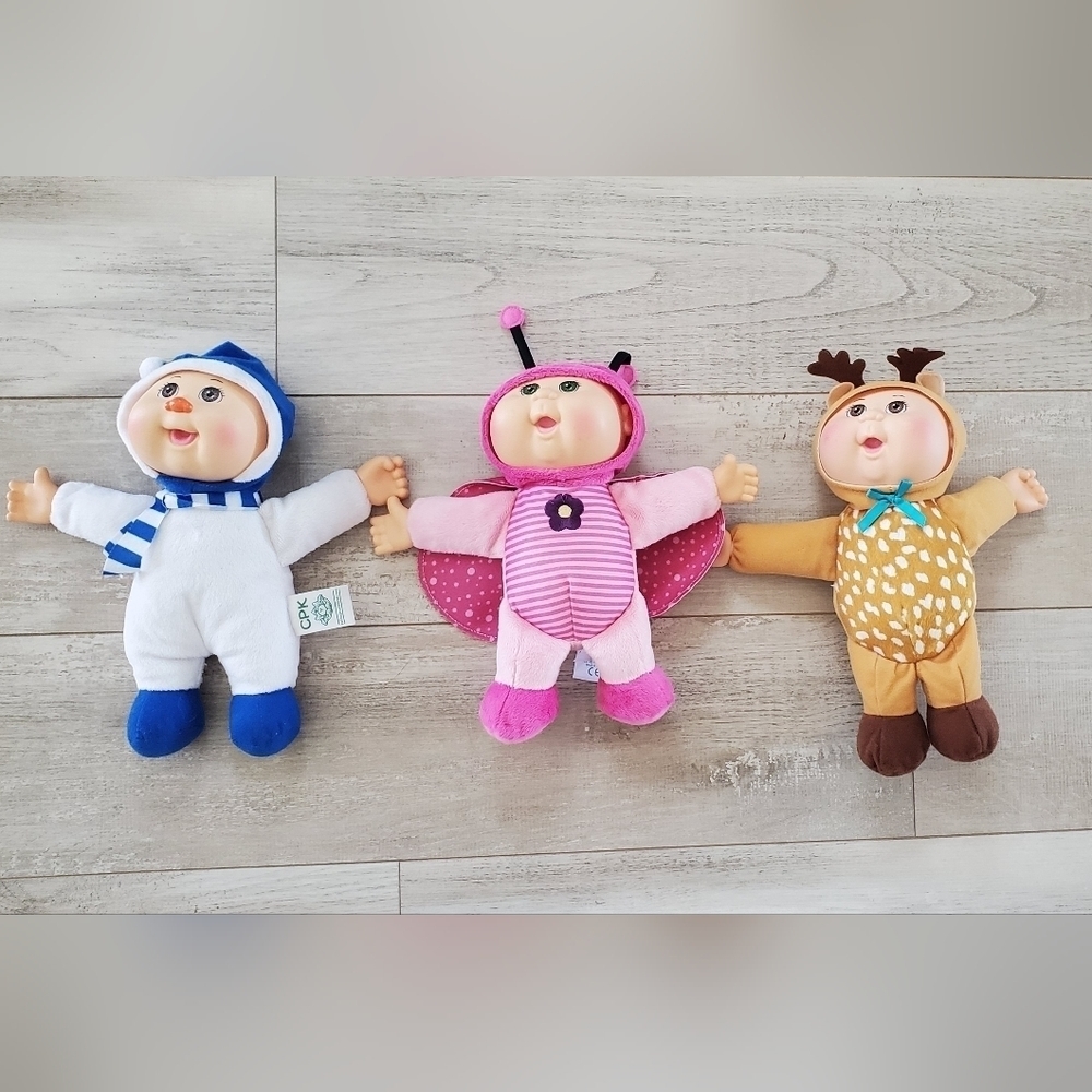 Cabbage Patch Kids Babies Butterfly  Snowman Deer Baby Scented CPK